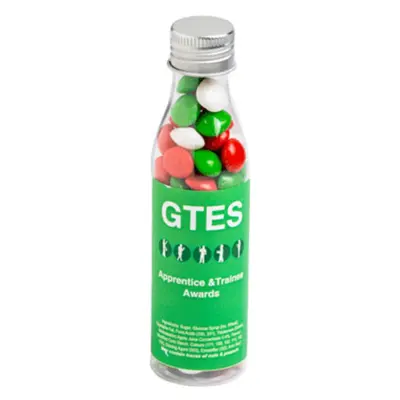 Branded CHRISTMAS Chewy Fruits in Soda Bottle 100g