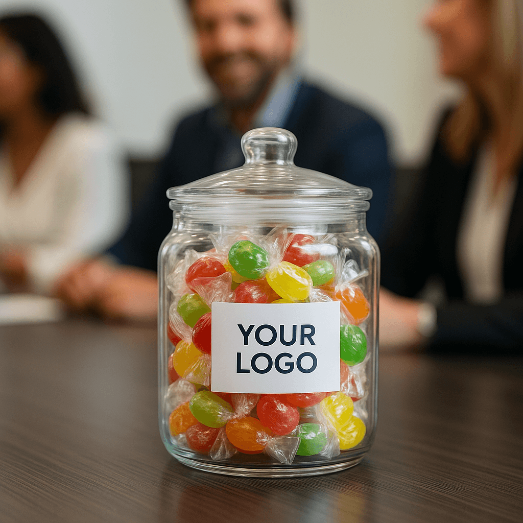 lolly jar in workplace